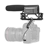 El VMC355 es un micrófono de condensador de calidad de transmisión que proporciona audio profesional para cámaras y videocámaras DSLR.