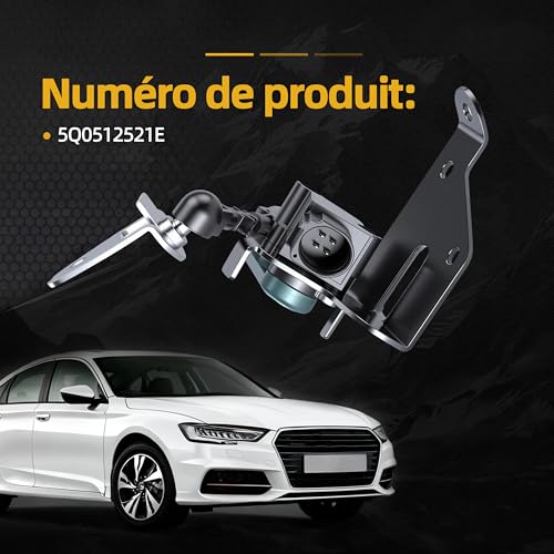 Niveausensor Gestänge Xenon Scheinwerfer, Niveausensor Leuchtweitensensorr hinten links Passend für Audi A3, für Seat Leon, für Octavia III, Passend für VW Golf VII #5Q0512521E