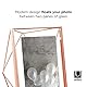 Umbra Prisma 13x18 cm Bilderrahmen - Wand- und Tisch Fotorahmen für Bilder, Kunstdrucke, Illustrationen und Mehr, Metall, Kupfer