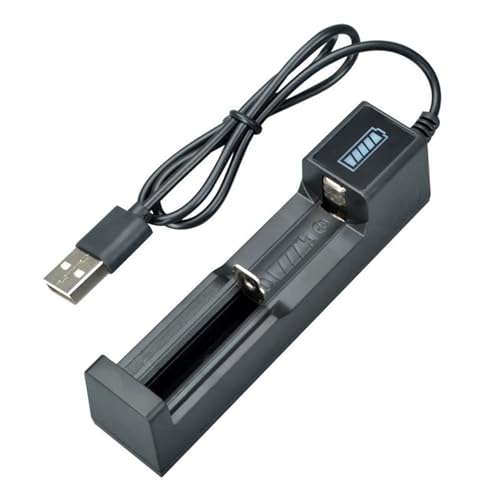 Cargador de batería USB universal para linternas de camping 18650 7