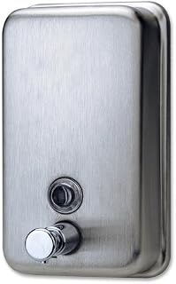 Genuine Joe GJO02201 Stainless Steel Manual Soap Dispenser, 31.5 fl oz Capacity