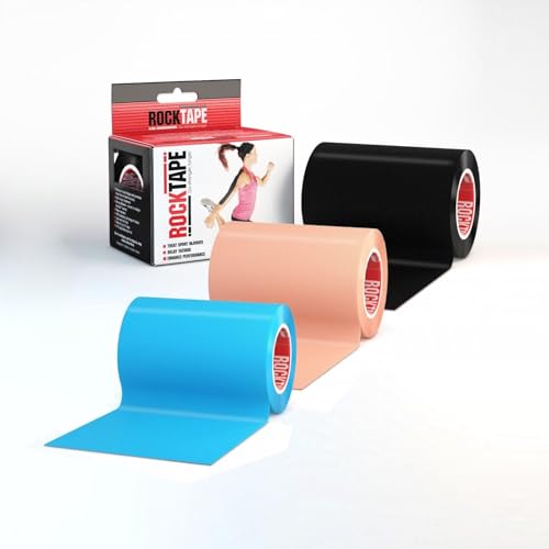Rocktape 10cm x 5m, Black - Image 2