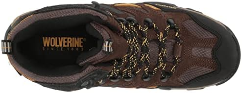 Wolverine Men's Wilderness Waterproof Hiking Boot, Chocolate Brown, 10.5 X-Wide | Image 4