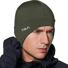 Skull Cap With Ear Cover Green