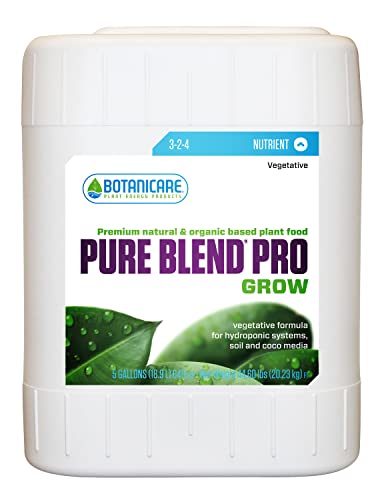 Botanicare Pure Blend Pro Grow Boden Nährstoff 3–2-Formel, Dispersionsfarbe für Beton