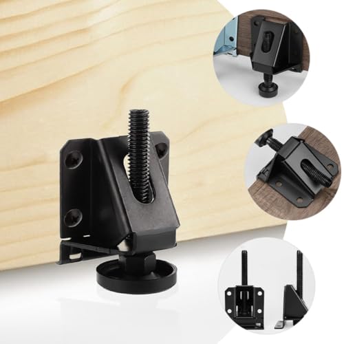 Pies niveladores ajustables para evitar humedad y muebles cojos 5