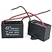 DollaTek 2Pcs CBB61 7uF 450V AC 50/60Hz Condensatore del Motore del Ventilatore del condizionatore d'Aria