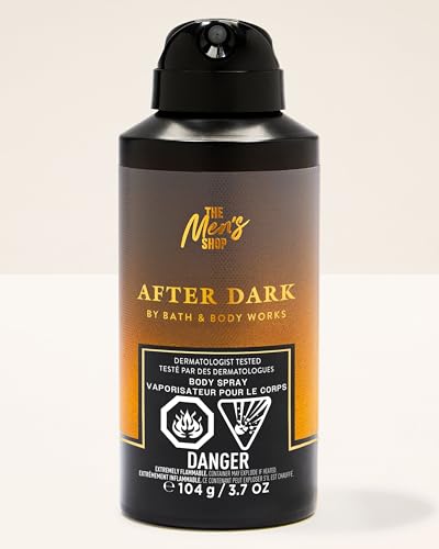 Image of Bath & Body Works After Dark Body Spray | Mens Body Spray | Perfume for Men | Long lasting freshness & Odour Protection | 104 g / 3.7 oz