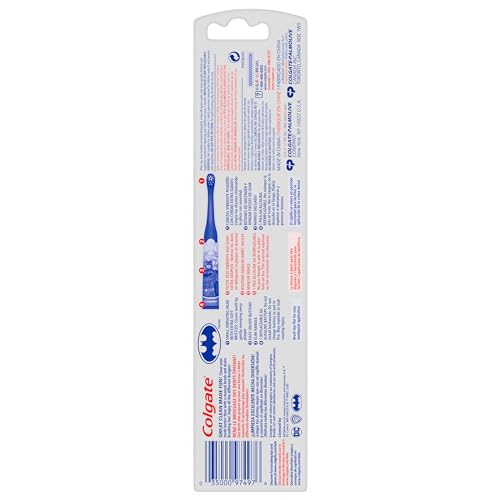 Image of Colgate Kids Battery Powered Toothbrush, Batman - Extra Soft Bristles,1 Count