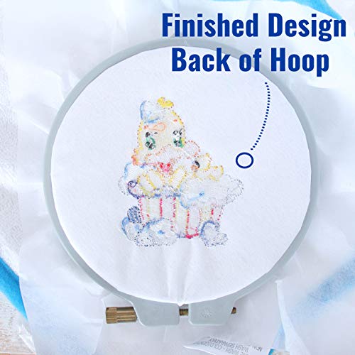Threadart Tearaway Embroidery Stabilizer | Heavy Weight 2.8 Oz | 16" X 22" 100 Precut Sheets | For Machine Embroidery | Additional Styles Of Cutaway, Washaway, Tearaway, Sticky In Rolls And Precuts #TOP3