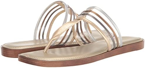 Tuscany by Easy Street Women's Antea Slide Sandal, Metallic Multi, 10 | Image 6