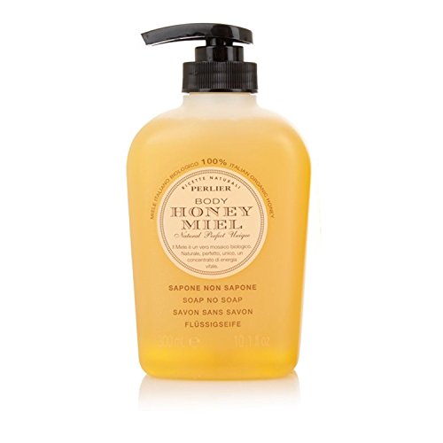 Perlier Honey Miel Liquid Soap for Face & Hands 10.1 Fl Oz Pump Top