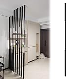 🍡【Poteau de séparation en fer forgé】Fabriqué à l'aide de techniques de fer forgé, le poteau de séparation de pièce présente une finition de peinture cuite à haute température, offrant une texture lisse, une résistance à la déformation, une imperméabilité, une résistance à l'humidité, une résistance à l'abrasion et une longue durée de vie.