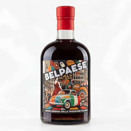 Amaro Belpaese 50 cl – Liquore alle Erbe Italiano con