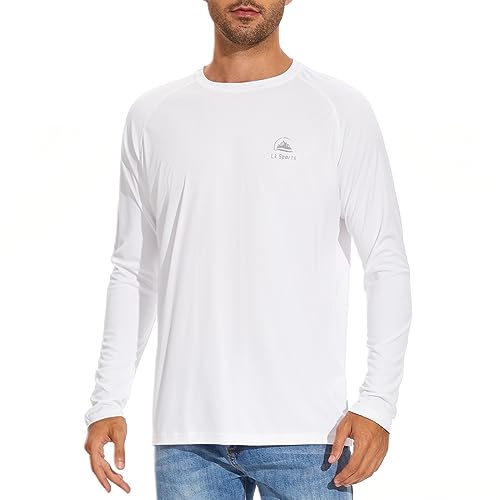 Men's Rash Guard Swim UPF 50+ Long Sleeve Shirts Quick Dry Sun Protection Lightweight SPF T-Shirts Running Fishing Hiking4