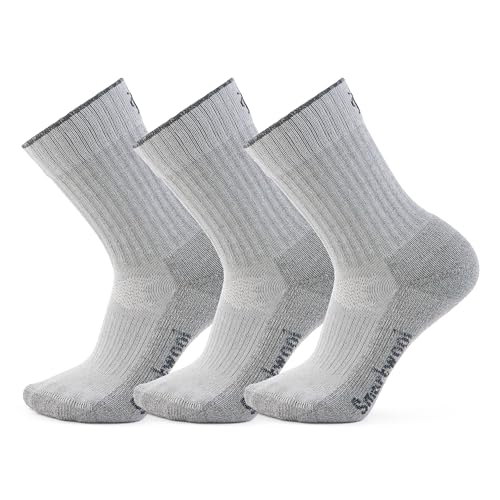 Hike Classic Edition Light Cushion 2nd Cut Crew Socks Multipack, Light Gray, Small