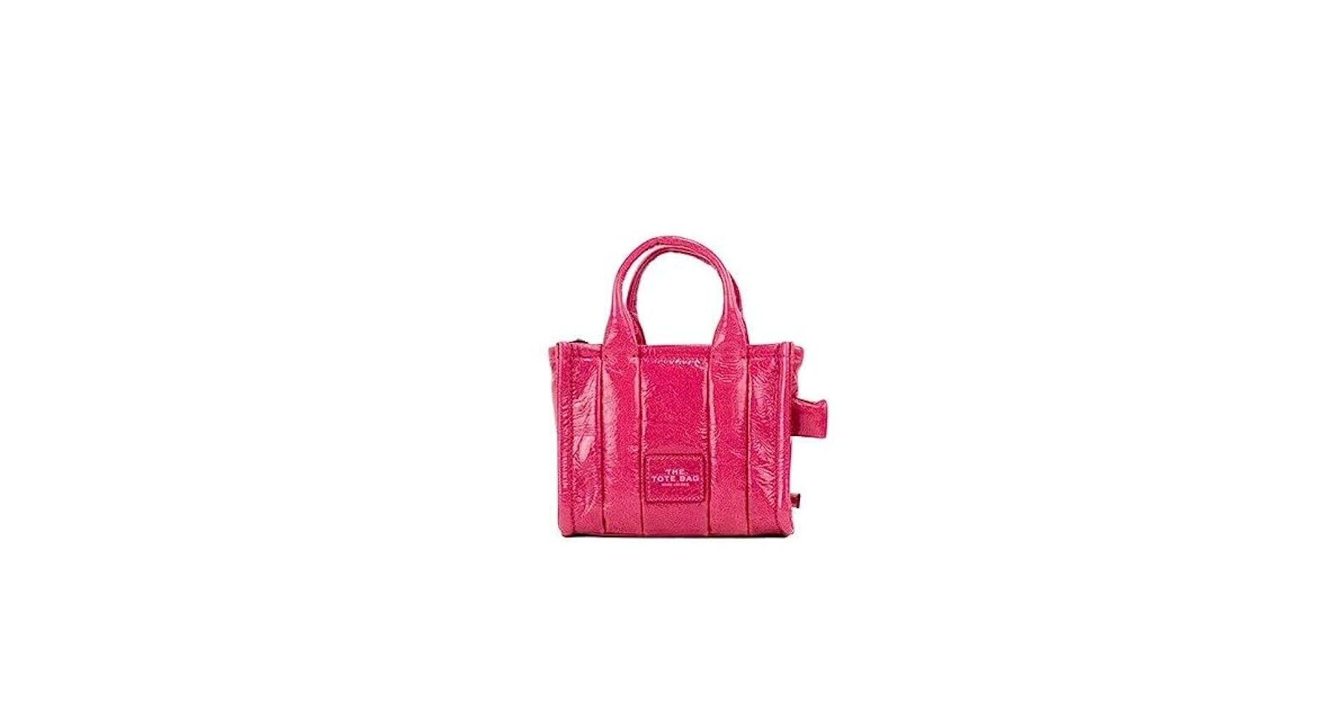 トートバッグ Marc Jacobs Structured Mini Tote With Dual Handles And Amazon.com: Marc Jacobs The Mini Tote Crossbody (Acid Lime