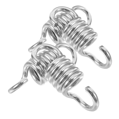 BESPORTBLE 4 pezzi Molle Sospensione Heavy Duty per Poltrona Sospesa e Amaca Ganci Estensibili Antiruggine per Veranda e Patio Molle Tensione Resistenti per da Boxe e Allenamento