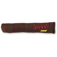 Yeowww! Catnip Cigar Cat Toy - 7 in Catnip Toy for cats, 100% Stuffed with Premium Organically Grown Catnip, Made in USA