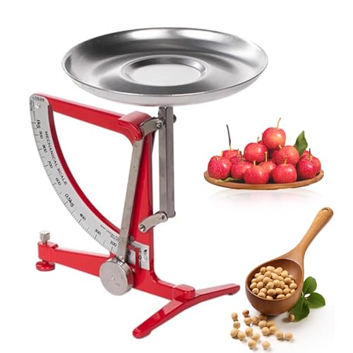Báscula de Cocina mecánica, balanza de precisión de Acero Inoxidable, 1 kg, para Cocina, Laboratorios y mediciones científicas.