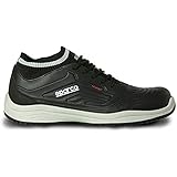 Sparco 0752541NRGR, Botas de Seguridad y contra Incendios Unisex Adulto, Negro y Gris, 41 EU