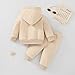 Voonlie Toddler Baby Boy Fall Clothes Long Sleeve Hoodie Sweatshirts Pants Set Infant Winter Outfits