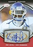 Sports Memorabilia Autograph Warehouse 99691 Keenan Burton Autographed Football Card Kentucky 2008 Sage Rookie Red No. A8