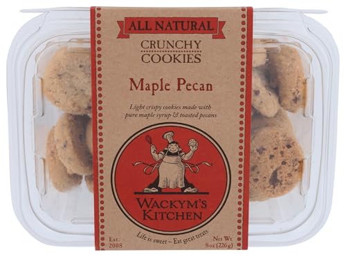Wackyms Kitchen, Cookie Maple Pecan, 8 Ounce