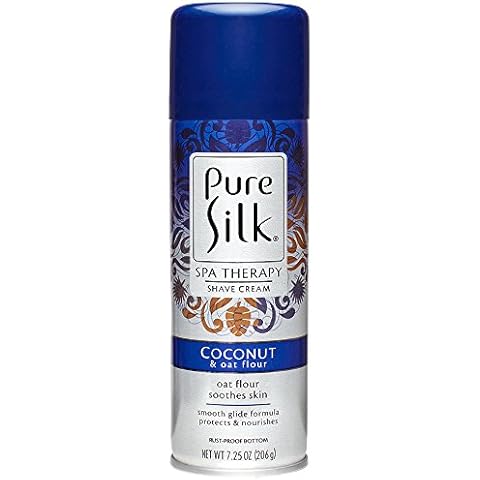 Pure Silk Coconut & Oat Flour Spa Therapy Shave Cream for Women Cover