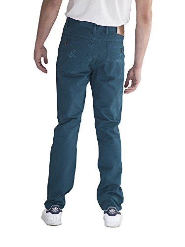 Men's Easy Khaki Slim-Straight Flat Front Casual Twill Pant2