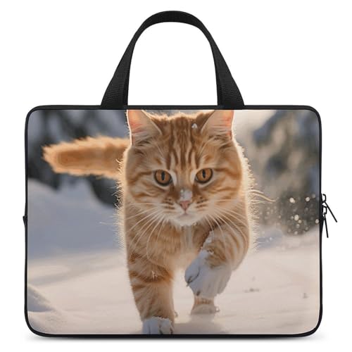 Sac ordinateur 15" Marcher dans la neige sacoche bandoulière pour trajets hivernaux