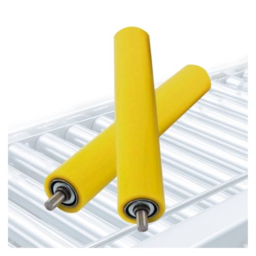 Rouleaux de transport en polyuréthane durables pour bandes transporteuses de 190 mm