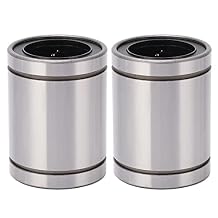 2Pcs LM40UU Linear Ball Bearings ID 40mm OD 60mm Steel Motion Bushing for 3D Printer CNC Router Engraving Machine Parts