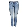 ONLY OnLCoral SL Destroy Skinny Fit Jeans voor dames