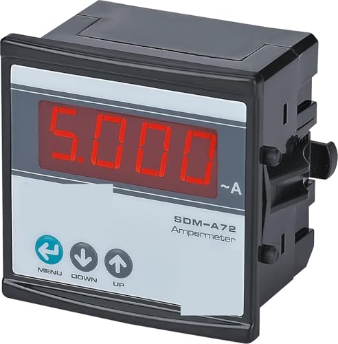 Ampèremètre digital LED tableau de bord SDM-A avec transformateur de courant CT 800A