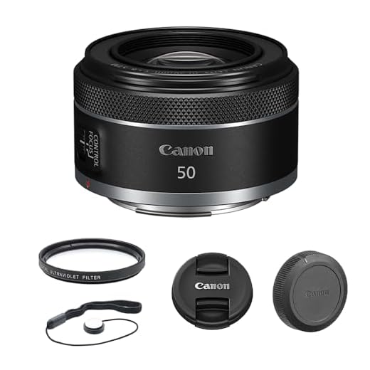 Canon RF 50mm f/1.8 STM Lens Bundle