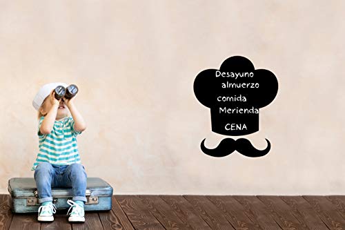 Lavagna adesiva nera per scrivere e cancellare con...