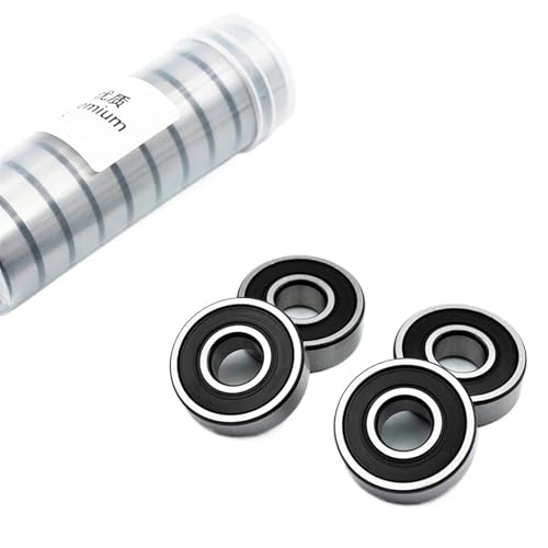 10pcs 6200 2RS ZZ 10*30*9mm 6200ZZ 2Z Inner Diameter 10mm Chrome Steel Deep Groove Ball Bearings(6200 2RS)
