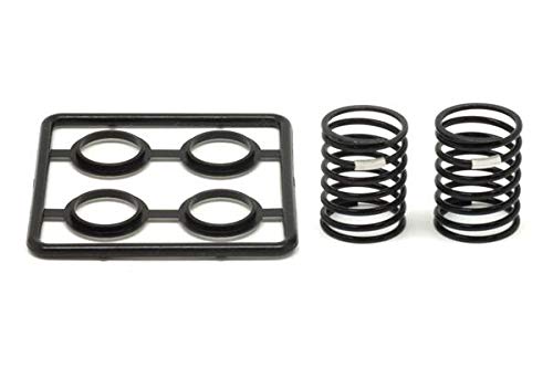 Integy RC Model RIDE-28047 RIDE TC Pro Matched Big Bore Short Springs (2) (H23mm) White Total Coil=7.50