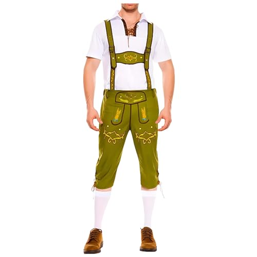 Lederhosen costume Oktoberfest pour homme et femme en cuir