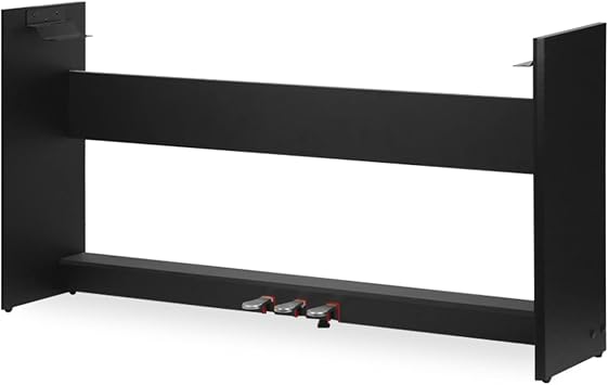 Wooden Furniture Stand With 3-Pedal Unit System Compatible for Yamaha P48 P85 P95 P105 P115 Digital Piano Keyboards