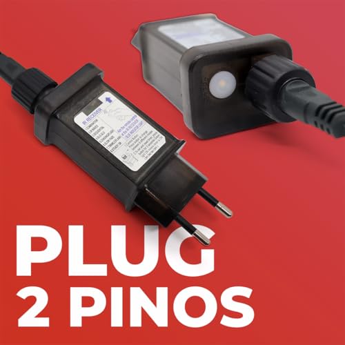 Fio De Fada 100m 1000 Leds Natal + Controle 8 Funções Bivolt (Branco Frio)