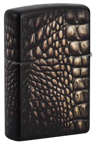 Encendedor Zippo Alligator Skin multicolor clásico miniatura 2