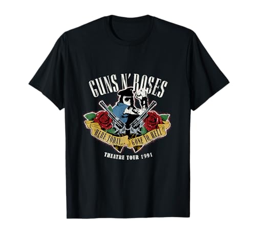 Guns N' Roses Official Here Today Gone To Hell T-Shirt