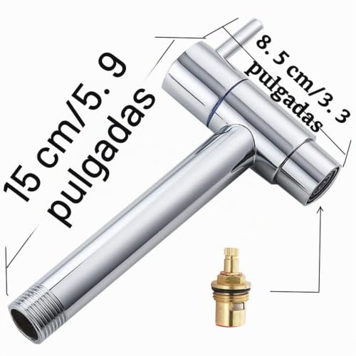 Miniatura 3 de Grifo De Cocina, Grifo De Baño, Mezclador De Lavabo De Cocina, Grifo De Baño, Grifo De Agua Fría, Grifo Mezclador De Latón, Para Bares, Baños, Lavanderías, Jardín