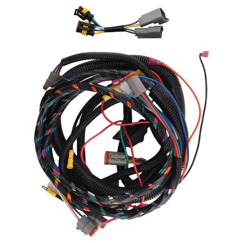 maXpeedingrods Wiring Harness Includes MCOR 2 & 4 Adapter Harness for Club Car Precedent 1515-5201 48V Controller, Golf Cart Control Wiring Harness Replace 103850301