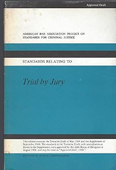 Paperback Standards Relating to Trial by Jury Book