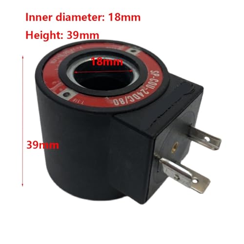Bobine SP-COU-12DC/80 compacte hauteur 39mm et diametre interne 18mm - 3