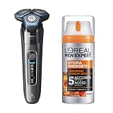 Philips S7788/59 Series 7000 Wet & Dry, Máquina de Afeitar, Negro + L'Oréal Men Expert Crema Hidratante Anti-Fatiga...