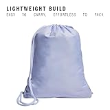 adidas Alliance Sackpack – Drawstring Backpack Small Bag for Men and Women, 2/Violet Tone Purple/Silver Metallic, One Size, Alliance Sackpack – Drawstring Backpack Small Bag for Men and Women - Image 4